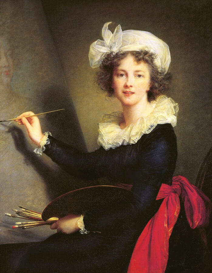 Self-Portrait, Elisabeth Louise Vigee Le Brun